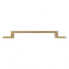 Atlas Homewares [A504-WB] Die Cast Zinc Cabinet Pull Handle - Alaire Series - Oversized - Warm Brass Finish - 7 9/16&quot; C/C - 11 1/16&quot; L