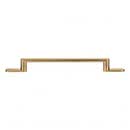 Atlas Homewares [A504-WB] Die Cast Zinc Cabinet Pull Handle - Alaire Series - Oversized - Warm Brass Finish - 7 9/16" C/C - 11 1/16" L