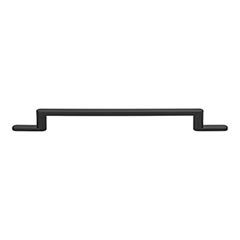 Atlas Homewares [A505-BL] Die Cast Zinc Cabinet Pull Handle - Alaire Series - Oversized - Matte Black Finish - 8 13/16&quot; C/C - 12 1/4&quot; L