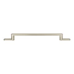 Atlas Homewares [A505-BRN] Die Cast Zinc Cabinet Pull Handle - Alaire Series - Oversized - Brushed Nickel Finish - 8 13/16" C/C - 12 1/4" L