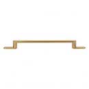 Atlas Homewares [A505-WB] Die Cast Zinc Cabinet Pull Handle - Alaire Series - Oversized - Warm Brass Finish - 8 13/16&quot; C/C - 12 1/4&quot; L