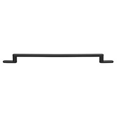 Atlas Homewares [A506-BL] Die Cast Zinc Cabinet Pull Handle - Alaire Series - Oversized - Matte Black Finish - 12&quot; C/C - 15 1/2&quot; L