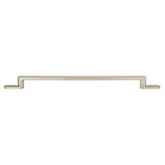 Atlas Homewares [A506-BRN] Die Cast Zinc Cabinet Pull Handle - Alaire Series - Oversized - Brushed Nickel Finish - 12&quot; C/C - 15 1/2&quot; L