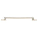 Atlas Homewares [A506-BRN] Die Cast Zinc Cabinet Pull Handle - Alaire Series - Oversized - Brushed Nickel Finish - 12&quot; C/C - 15 1/2&quot; L