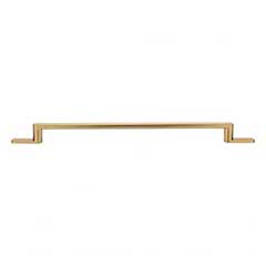 Atlas Homewares [A506-WB] Die Cast Zinc Cabinet Pull Handle - Alaire Series - Oversized - Warm Brass Finish - 12&quot; C/C - 15 1/2&quot; L