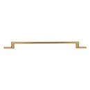 Atlas Homewares [A506-WB] Die Cast Zinc Cabinet Pull Handle - Alaire Series - Oversized - Warm Brass Finish - 12&quot; C/C - 15 1/2&quot; L