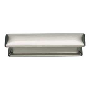 Atlas Homewares [323-BRN] Die Cast Zinc Cabinet Pull Handle - Alcott Series - Standard Size - Brushed Nickel Finish - 3" C/C - 4" L