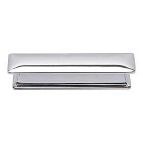 Atlas Homewares [323-CH] Die Cast Zinc Cabinet Pull Handle - Alcott Series - Standard Size - Polished Chrome Finish - 3" C/C - 4" L