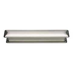 Atlas Homewares [349-BRN] Die Cast Zinc Cabinet Pull Handle - Alcott Series - Oversized - Brushed Nickel Finish - 5 1/16" C/C - 6 1/2" L