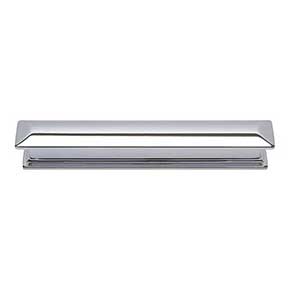 Atlas Homewares [349-CH] Die Cast Zinc Cabinet Pull Handle - Alcott Series - Oversized - Polished Chrome Finish - 5 1/16" C/C - 6 1/2" L