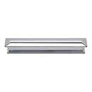 Atlas Homewares [349-CH] Die Cast Zinc Cabinet Pull Handle - Alcott Series - Oversized - Polished Chrome Finish - 5 1/16" C/C - 6 1/2" L