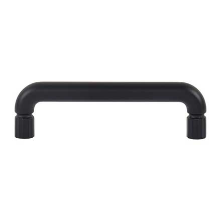 Atlas Homewares [A6042-BL] Die Cast Zinc Cabinet Pull Handle - Amplify Series - Standard Size - Matte Black Finish - 3 3/4" C/C - 4 1/4" L
