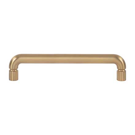 Atlas Homewares [A6043-WB] Die Cast Zinc Cabinet Pull Handle - Amplify Series - Oversized - Warm Brass Finish - 5 1/16" C/C - 5 1/2" L