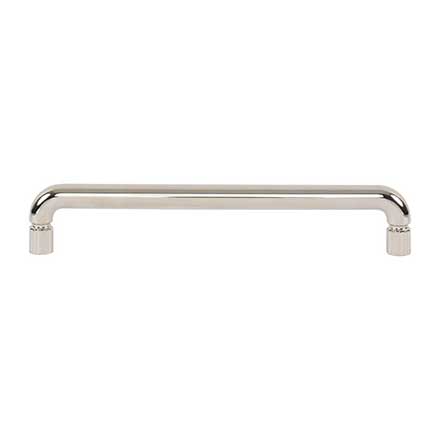 Atlas Homewares [A6044-PN] Die Cast Zinc Cabinet Pull Handle - Amplify Series - Oversized - Polished NIckel Finish - 6 5/16" C/C - 6 3/4" L