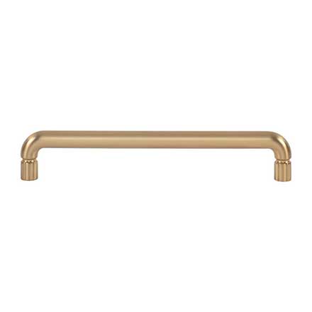 Atlas Homewares [A6044-WB] Die Cast Zinc Cabinet Pull Handle - Amplify Series - Oversized - Warm Brass Finish - 6 5/16" C/C - 6 3/4" L