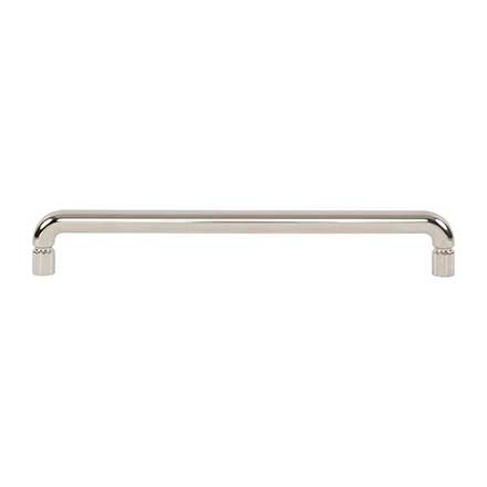 Atlas Homewares [A6045-PN] Die Cast Zinc Cabinet Pull Handle - Amplify Series - Oversized - Polished Nickel Finish - 7 9/16" C/C - 8" L