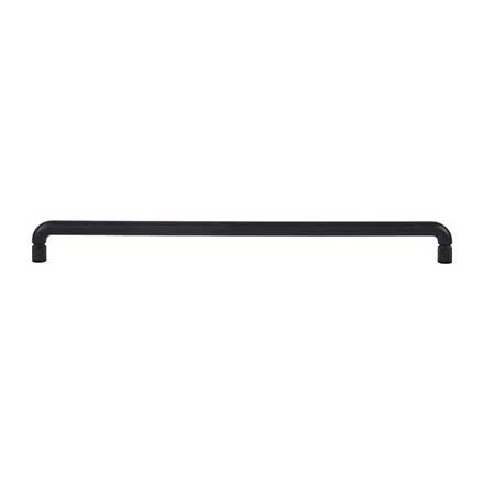 Atlas Homewares [A6047-BL] Die Cast Zinc Cabinet Pull Handle - Amplify Series - Oversized - Matte Black Finish - 12" C/C - 12 7/16" L