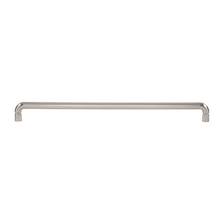 Atlas Homewares [A6047-BRN] Die Cast Zinc Cabinet Pull Handle - Amplify Series - Oversized - Brushed Nickel Finish - 12" C/C - 12 7/16" L