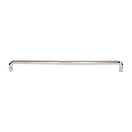 Atlas Homewares [A6047-PN] Die Cast Zinc Cabinet Pull Handle - Amplify Series - Oversized - Polished Nickel Finish - 12" C/C - 12 7/16" L
