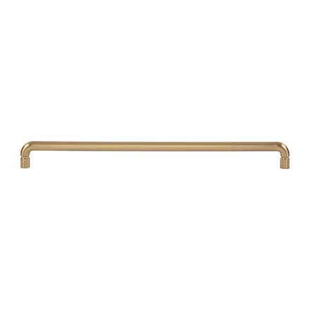 Atlas Homewares [A6047-WB] Die Cast Zinc Cabinet Pull Handle - Amplify Series - Oversized - Warm Brass Finish - 12" C/C - 12 7/16" L