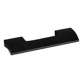 Atlas Homewares [A630-BL] Aluminum Cabinet Pull Handle - Atwood Series - Standard Size - Matte Black Finish - 3 3/4" C/C - 5 1/16" L