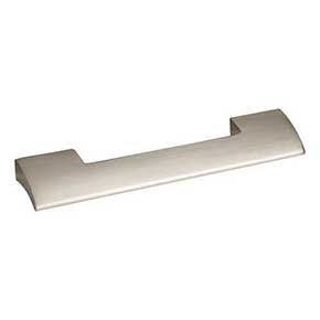 Atlas Homewares [A631-BRN] Aluminum Cabinet Pull Handle - Atwood Series - Oversized - Brushed Nickel Finish - 5 1/16" C/C - 6 3/8" L