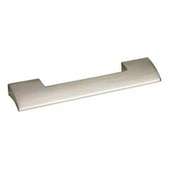 Atlas Homewares [A631-BRN] Aluminum Cabinet Pull Handle - Atwood Series - Oversized - Brushed Nickel Finish - 5 1/16&quot; C/C -  6 3/8&quot; L