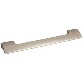 Atlas Homewares [A634-BRN] Aluminum Cabinet Pull Handle - Atwood Series - Oversized - Brushed Nickel Finish - 8 13/16" C/C - 10 1/8" L