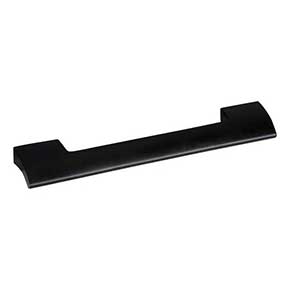 Atlas Homewares [A632-BL] Aluminum Cabinet Pull Handle - Atwood Series - Oversized - Matte Black Finish - 6 5/16" C/C - 7 5/8" L