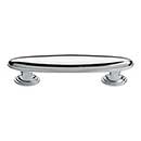 Atlas Homewares [317-CH] Die Cast Zinc Cabinet Pull Handle - Austen Series - Standard Size - Polished Chrome Finish - 3" C/C - 4" L