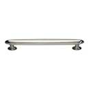 Atlas Homewares [318-BRN] Die Cast Zinc Cabinet Pull Handle - Austen Series - Oversized - Brushed Nickel Finish - 6 5/16&quot; C/C - 7 1/2&quot; L