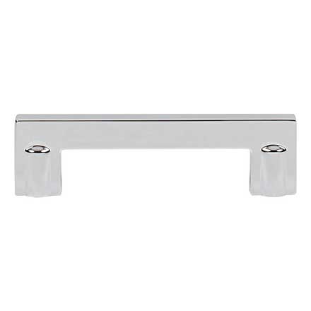 Atlas Homewares [A6061-CH] Die Cast Zinc Cabinet Pull Handle - Ballina Series - Standard Size - Polished Chrome Finish - 3 3/4" C/C - 4 1/2" L