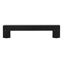 Atlas Homewares [A6062-BL] Die Cast Zinc Cabinet Pull Handle - Ballina Series - Oversized - Matte Black Finish - 5 1/16" C/C - 5 13/16" L