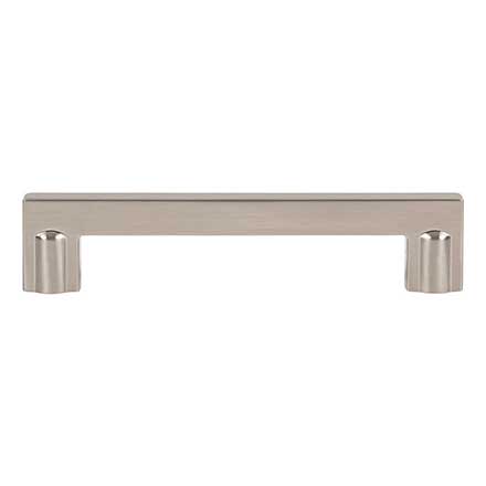 Atlas Homewares [A6062-BRN] Die Cast Zinc Cabinet Pull Handle - Ballina Series - Oversized - Brushed Nickel Finish - 5 1/16" C/C - 5 13/16" L
