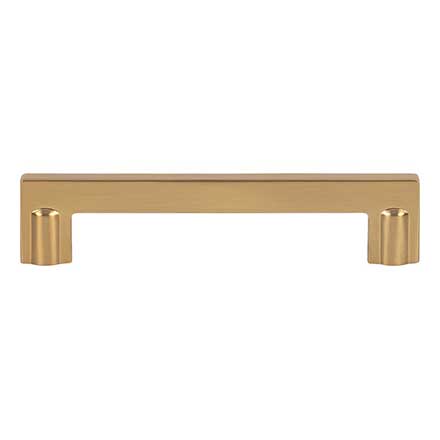 Atlas Homewares [A6062-WB] Die Cast Zinc Cabinet Pull Handle - Ballina Series - Oversized - Warm Brass Finish - 5 1/16" C/C - 5 13/16" L