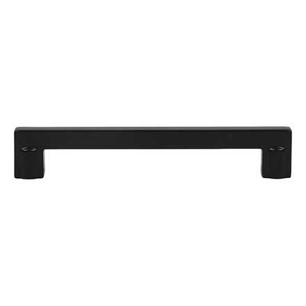Atlas Homewares [A6063-BL] Die Cast Zinc Cabinet Pull Handle - Ballina Series - Oversized - Matte Black Finish - 6 5/16" C/C - 7 1/16" L