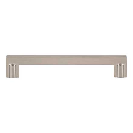 Atlas Homewares [A6063-BRN] Die Cast Zinc Cabinet Pull Handle - Ballina Series - Oversized - Brushed Nickel Finish - 6 5/16" C/C - 7 1/16" L