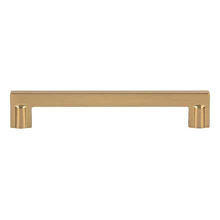 Atlas Homewares [A6063-WB] Die Cast Zinc Cabinet Pull Handle - Ballina Series - Oversized - Warm Brass Finish - 6 5/16" C/C - 7 1/16" L