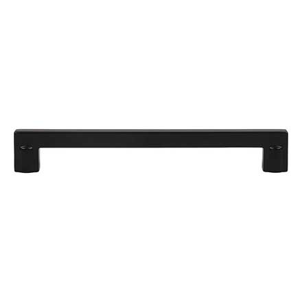 Atlas Homewares [A6064-BL] Die Cast Zinc Cabinet Pull Handle - Ballina Series - Oversized - Matte Black Finish - 7 9/16" C/C - 8 5/16" L