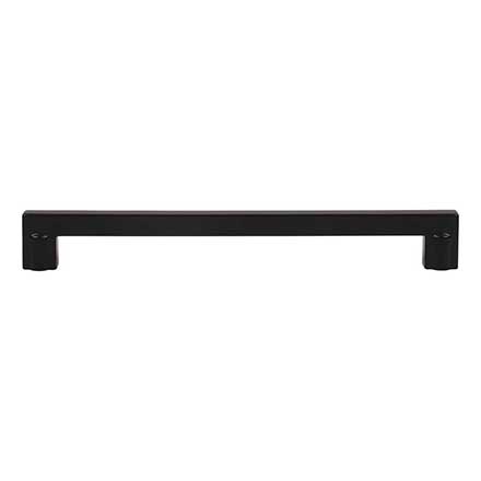 Atlas Homewares [A6065-BL] Die Cast Zinc Cabinet Pull Handle - Ballina Series - Oversized - Matte Black Finish - 8 13/16" C/C - 9 9/16" L