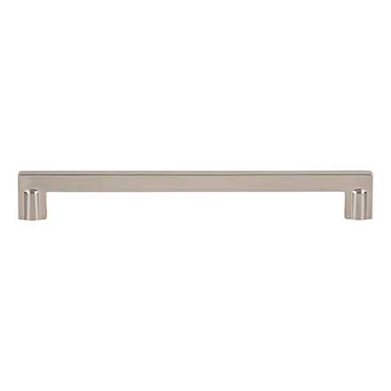 Atlas Homewares [A6065-BRN] Die Cast Zinc Cabinet Pull Handle - Ballina Series - Oversized - Brushed Nickel Finish - 8 13/16" C/C - 9 9/16" L