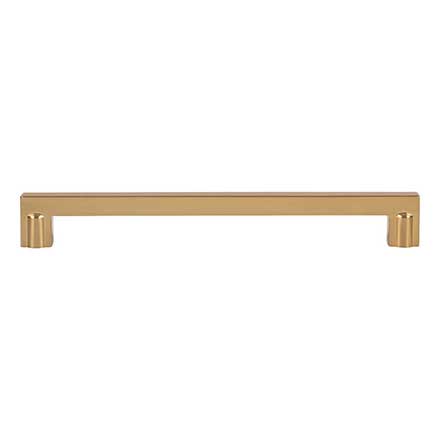 Atlas Homewares [A6065-WB] Die Cast Zinc Cabinet Pull Handle - Ballina Series - Oversized - Warm Brass Finish - 8 13/16" C/C - 9 9/16" L