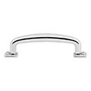 Atlas Homewares [A541-CH] Die Cast Zinc Cabinet Pull Handle - Benning Series - Standard Size - Polished Chrome Finish - 3 3/4&quot; C/C -  4 3/4&quot; L