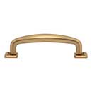 Atlas Homewares [A541-WB] Die Cast Zinc Cabinet Pull Handle - Benning Series - Standard Size - Warm Brass Finish - 3 3/4&quot; C/C -  4 3/4&quot; L