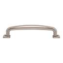 Atlas Homewares [A542-BRN] Die Cast Zinc Cabinet Pull Handle - Benning Series - Oversized - Brushed Nickel Finish - 5 1/16&quot; C/C -  6&quot; L