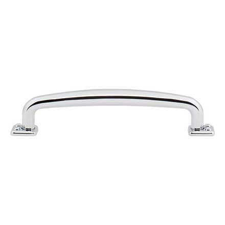Atlas Homewares [A542-CH] Die Cast Zinc Cabinet Pull Handle - Benning Series - Oversized - Polished Chrome Finish - 5 1/16" C/C -  6" L