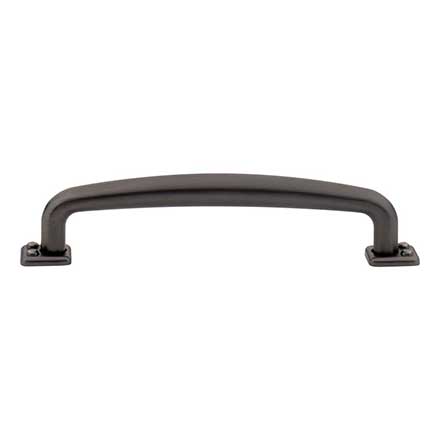 Atlas Homewares [A542-SL] Die Cast Zinc Cabinet Pull Handle - Benning Series - Oversized - Slate Finish - 5 1/16&quot; C/C -  6&quot; L