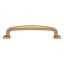 Atlas Homewares [A542-WB] Die Cast Zinc Cabinet Pull Handle - Benning Series - Oversized - Warm Brass Finish - 5 1/16&quot; C/C -  6&quot; L