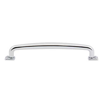 Atlas Homewares [A543-CH] Die Cast Zinc Cabinet Pull Handle - Benning Series - Oversized - Polished Chrome Finish - 6 5/16&quot; C/C - 7 1/4&quot; L