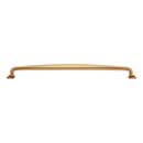 Atlas Homewares [A546-WB] Die Cast Zinc Cabinet Pull Handle - Benning Series - Oversized - Warm Brass Finish - 12&quot; C/C - 13&quot; L